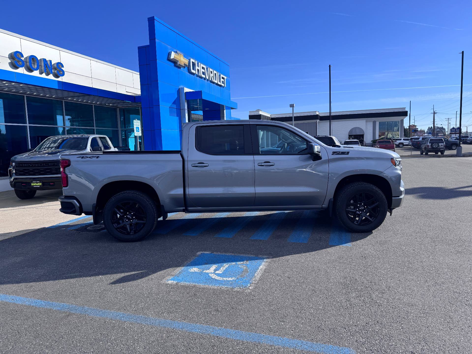 New 2026 Chevrolet Silverado 1500 RST w/ RST All Star Premium Package AWD/4WD image 8