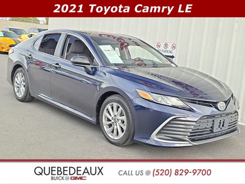 Used 2021 Toyota Camry LE FWD image 1