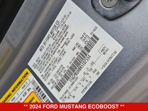 Used 2024 Ford Mustang Convertible RWD image 36
