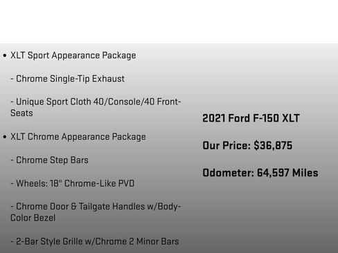 Used 2021 Ford F150 XLT w/ Equipment Group 302A High AWD/4WD image 24