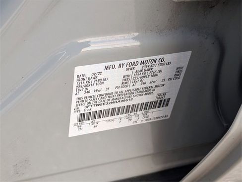 Certified 2022 Ford Maverick Lariat w/ Lariat Luxury Package image 19