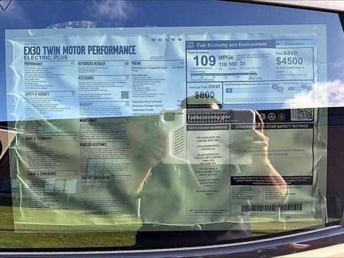 New 2026 Volvo EX30 Plus w/ Protection Package Premier AWD/4WD image 46