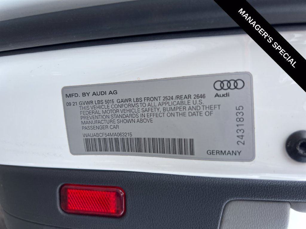 Used 2021 Audi A5 2.0T Premium AWD/4WD image 27