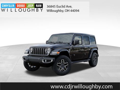 New 2025 Jeep Wrangler Unlimited Sahara w/ Safety Group AWD/4WD image 1