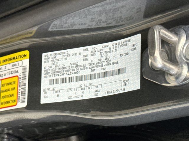 Used 2025 Ford Ranger XLT w/ Equipment Group 301A High RWD image 31