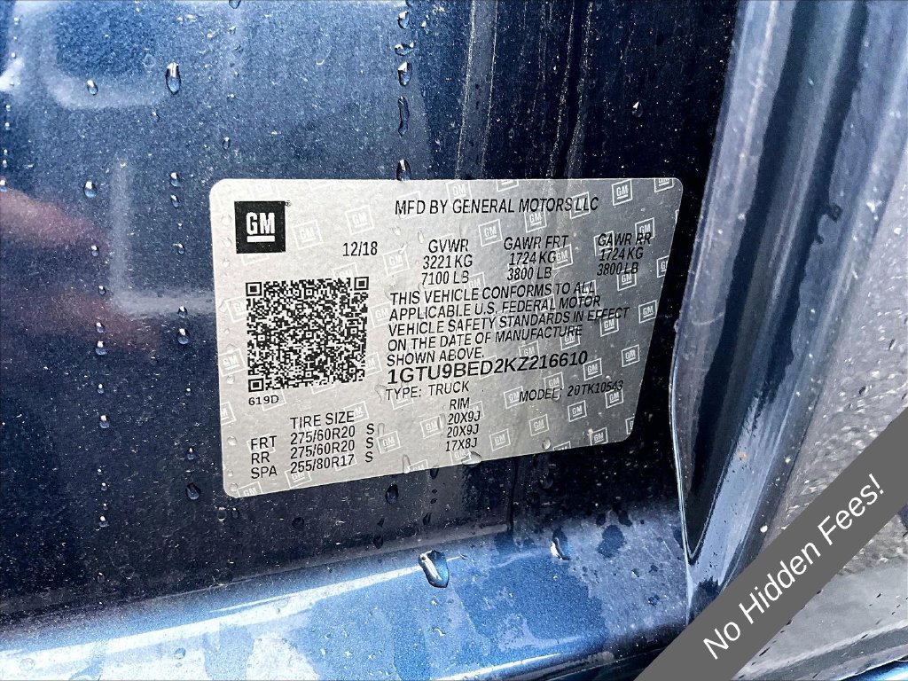 Used 2019 GMC Sierra 1500 SLE w/ SLE Value Package AWD/4WD image 27