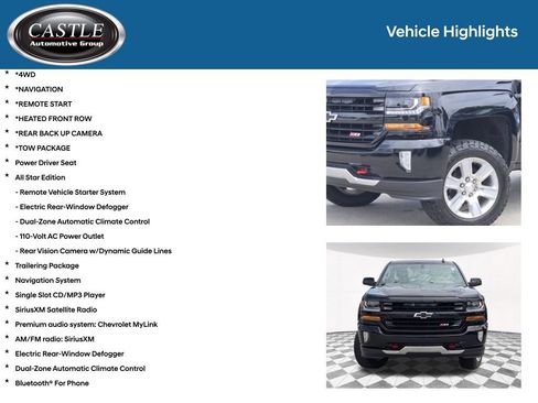 Used 2016 Chevrolet Silverado 1500 LT w/ All Star Edition AWD/4WD image 3
