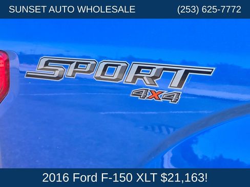 Used 2016 Ford F150 XLT w/ Equipment Group 302A Luxury AWD/4WD image 21
