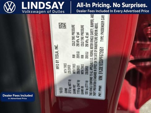 Used 2023 Tesla Model 3 Performance AWD/4WD image 27