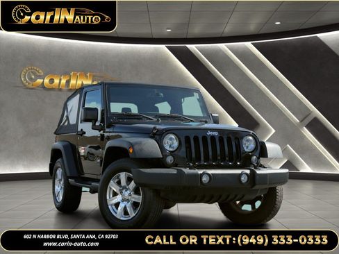 Used 2017 Jeep Wrangler Sport w/ Quick Order Package 24S AWD/4WD image 3