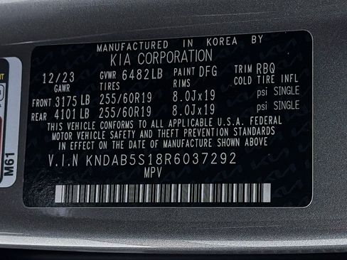 Used 2024 Kia EV9 Light Long Range image 33