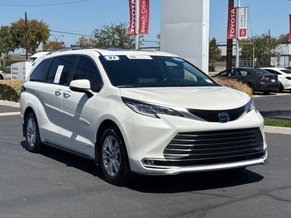 Certified 2021 Toyota Sienna Limited w/ Protection Package (TMS)