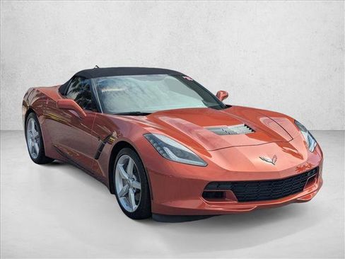 Used 2015 Chevrolet Corvette Stingray Convertible w/ 2LT Preferred Equipment Group RWD image 3