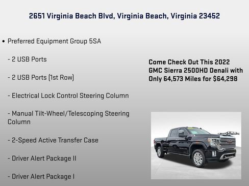 Certified 2022 GMC Sierra 2500 Denali image 26