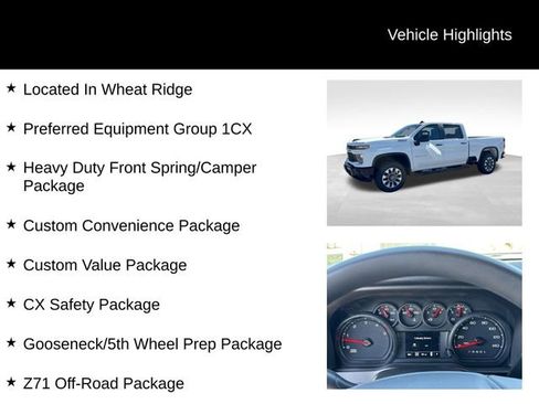 Used 2026 Chevrolet Silverado 2500 Custom w/ Custom Value Package AWD/4WD image 8
