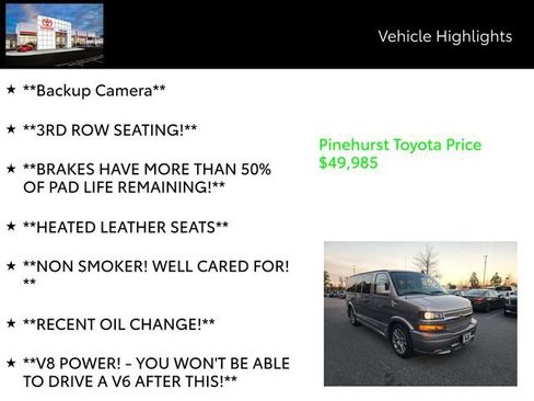 Used 2020 Chevrolet Express 2500 w/ Enhanced Convenience Package image 19