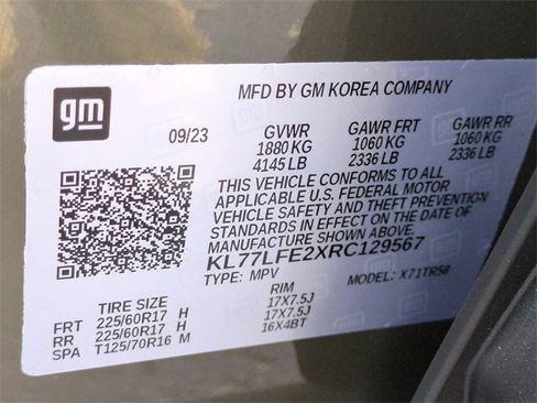 Certified 2024 Chevrolet Trax LS w/ LS Convenience Package image 31