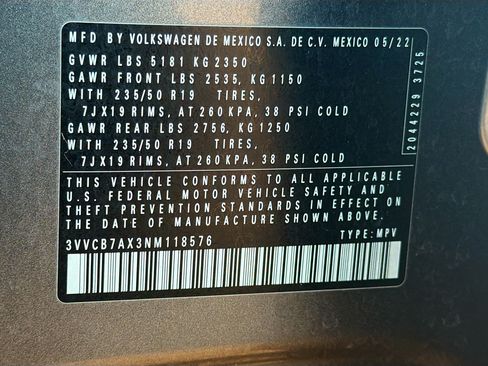 Used 2022 Volkswagen Tiguan SE R-Line FWD image 44