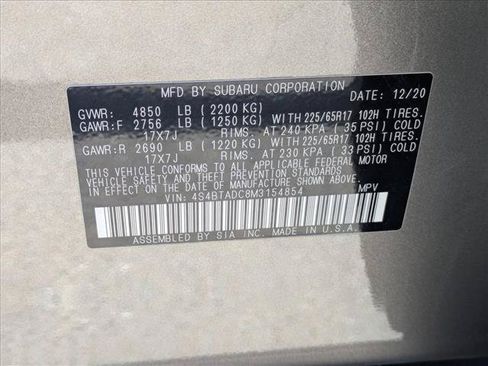 Used 2021 Subaru Outback Premium AWD/4WD image 23