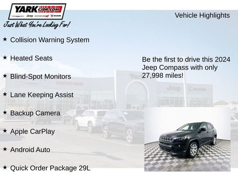 Certified 2024 Jeep Compass Latitude image 12
