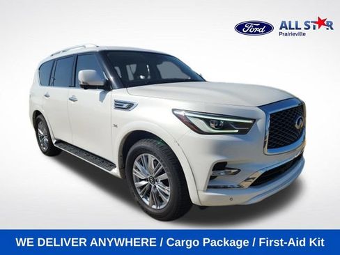 Used 2020 INFINITI QX80 Luxe w/ Cargo Package RWD image 1