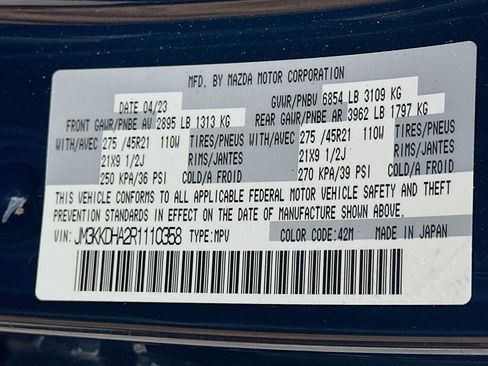 Used 2024 MAZDA CX-90 Plug-In Hybrid w/ Premium Pkg AWD/4WD image 12