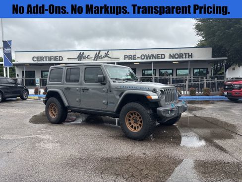 Used 2023 Jeep Wrangler Unlimited Rubicon 4xe AWD/4WD image 1