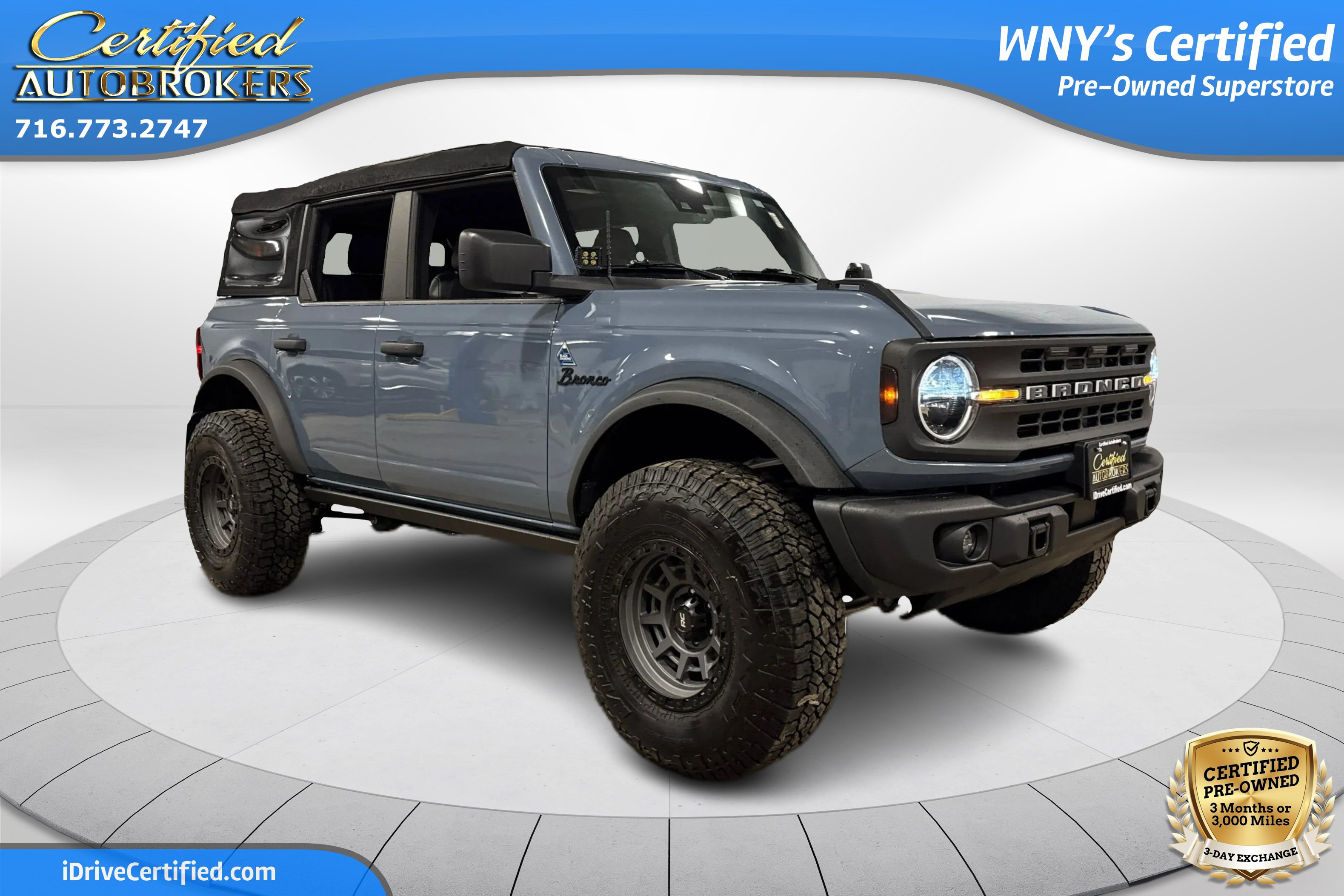 Used 2023 Ford Bronco Black Diamond AWD/4WD image 3