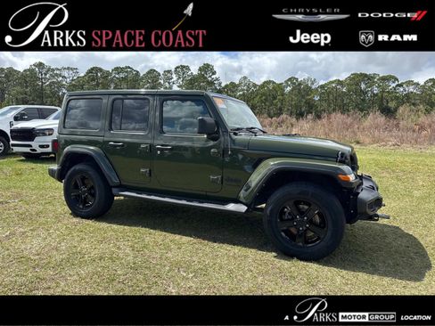 Certified 2021 Jeep Wrangler Unlimited Sahara image 1