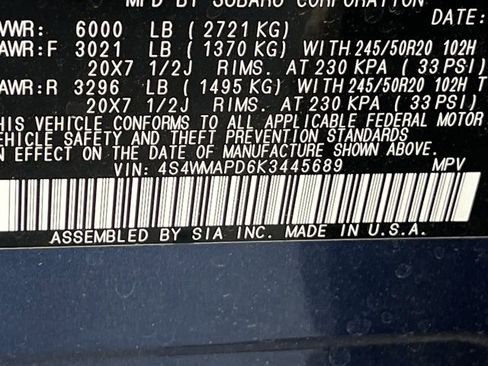 Used 2019 Subaru Ascent Limited image 41