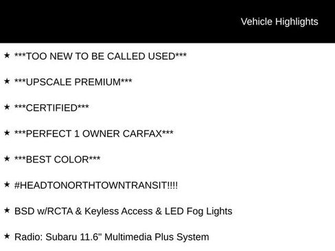 Used 2025 Subaru Legacy Premium AWD/4WD image 1