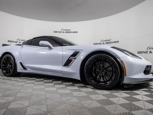 Used 2019 Chevrolet Corvette Grand Sport w/ Carbon Flash Badge Package image 3