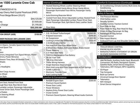 Used 2014 RAM 1500 Laramie w/ Protection Group AWD/4WD image 3