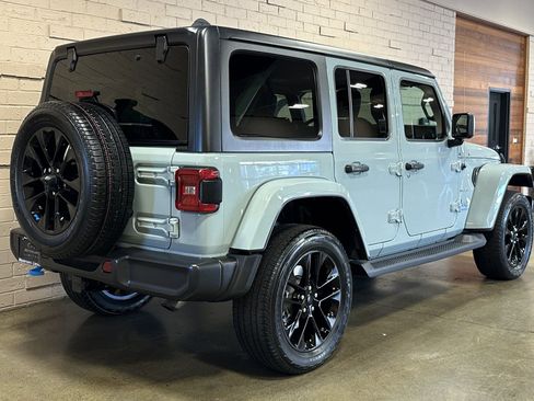 Used 2023 Jeep Wrangler Sahara 4xe w/ Cold Weather Group image 4