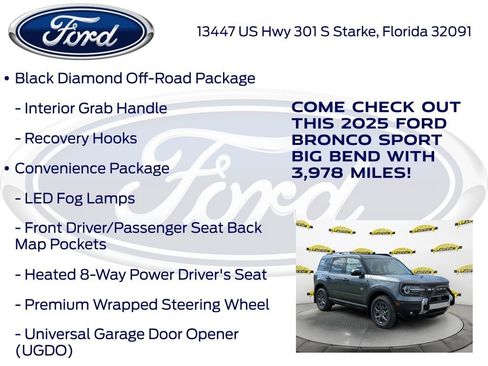 New 2025 Ford Bronco Sport Big Bend image 20