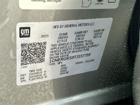 New 2026 Chevrolet Traverse LT w/ Sun and Wheel Package image 18