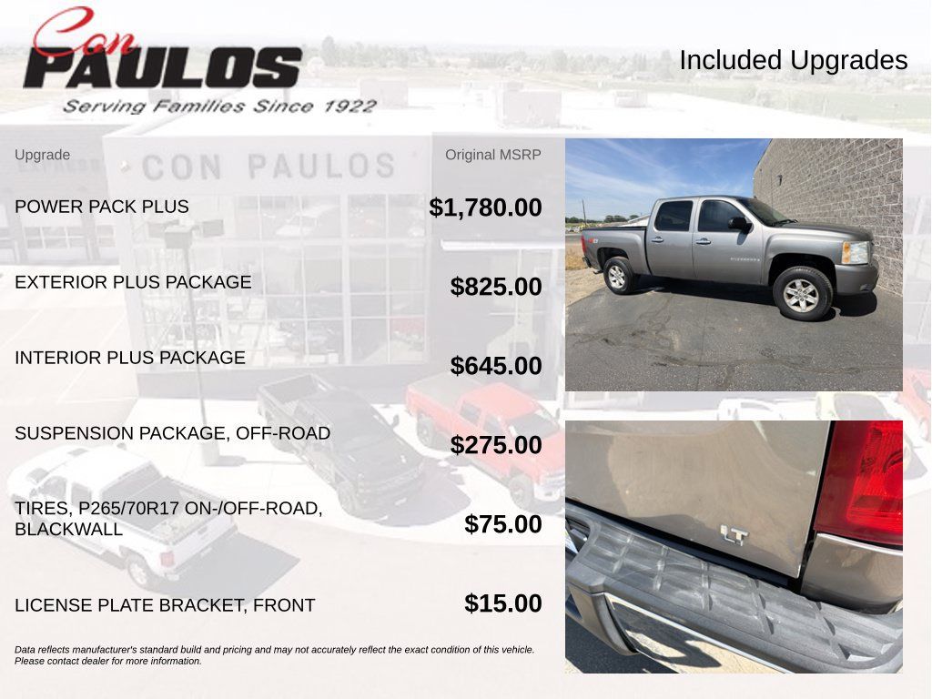Used 2009 Chevrolet Silverado 1500 LT w/ Power Pack Plus AWD/4WD image 4