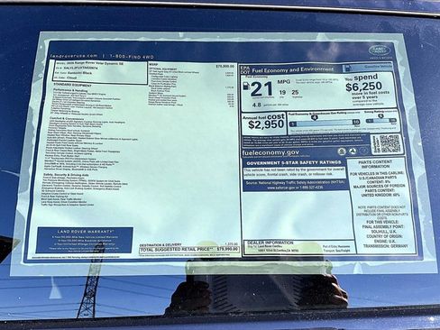 New 2026 Land Rover Range Rover Velar Dynamic SE image 14