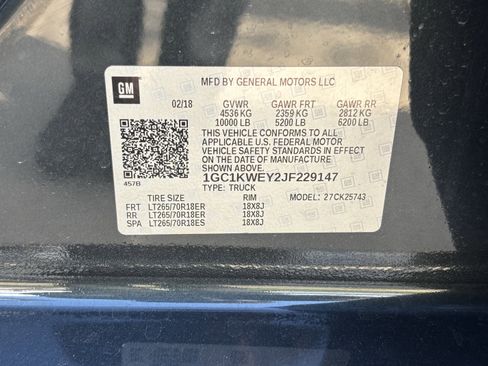 Used 2018 Chevrolet Silverado 2500 LTZ w/ Duramax Plus Package image 36