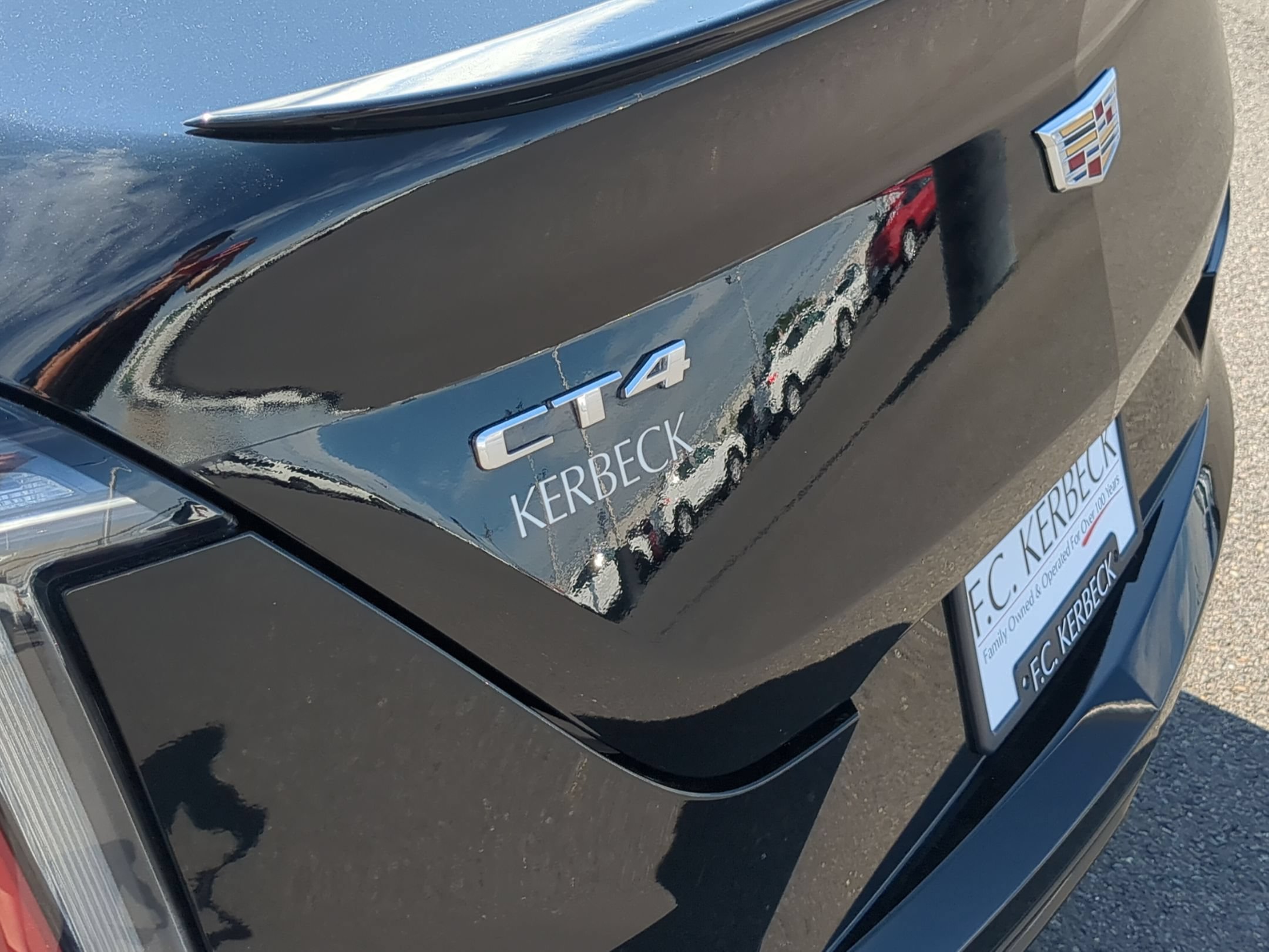Certified 2022 Cadillac CT4 V w/ Technology Package RWD image 30