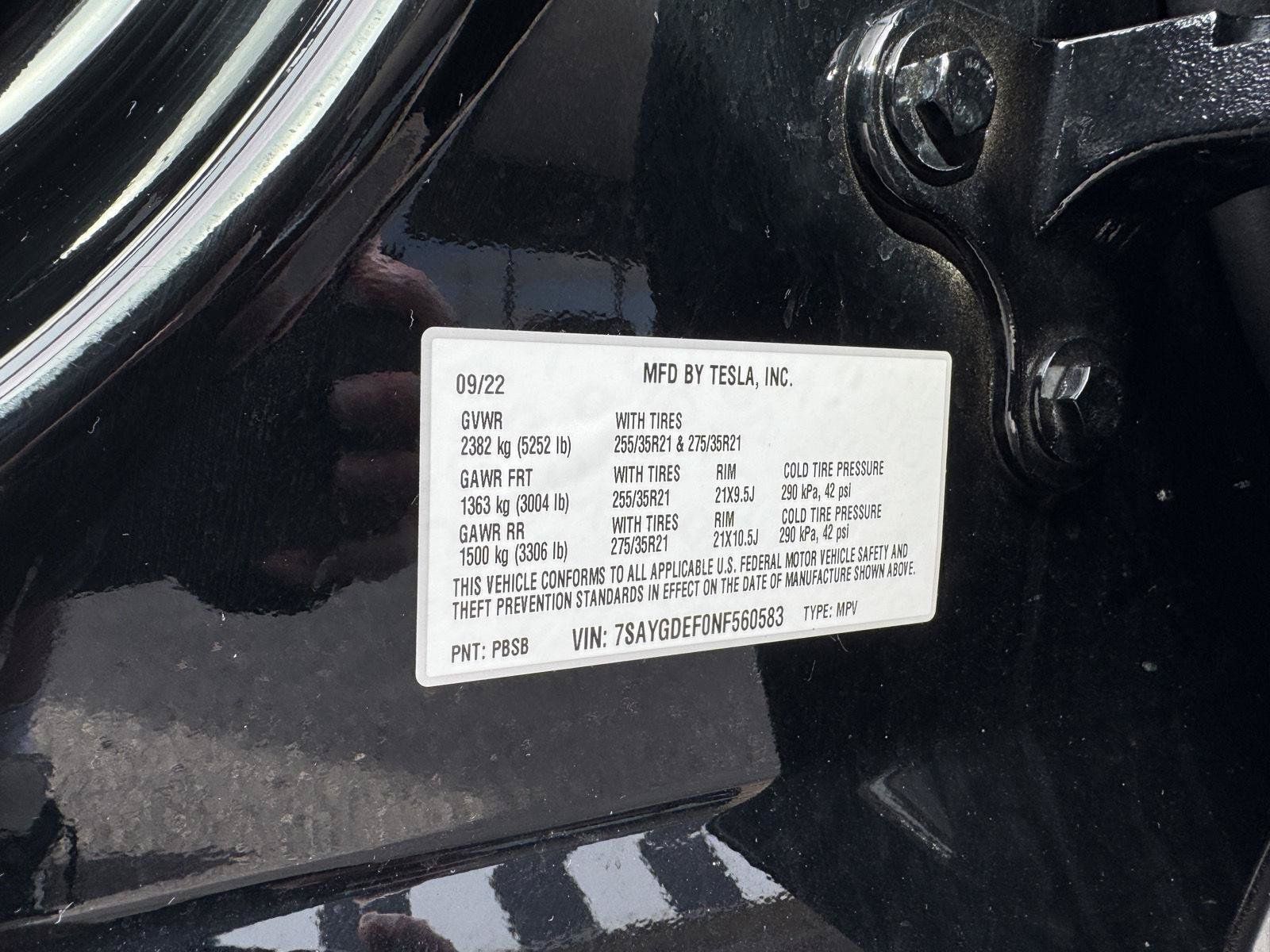 Used 2022 Tesla Model Y Performance AWD/4WD image 27