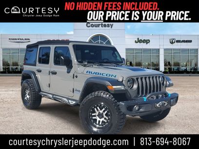 Used 2021 Jeep Wrangler Unlimited Rubicon 4xe w/ Steel Bumper Group
