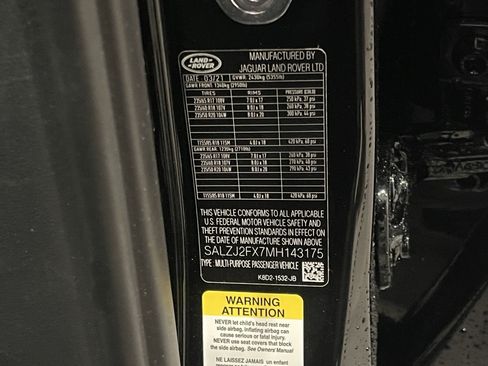 Used 2021 Land Rover Range Rover Evoque S image 26