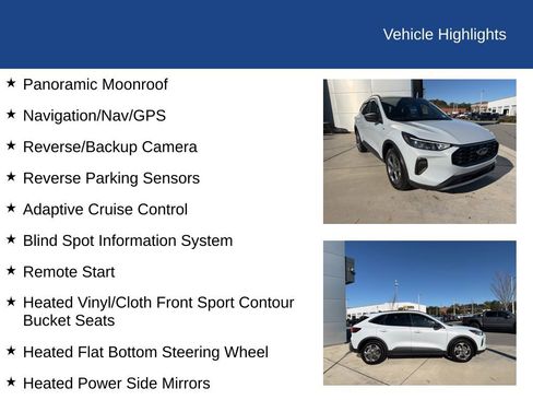 Certified 2025 Ford Escape ST-Line w/ Equipment Group 301A image 29