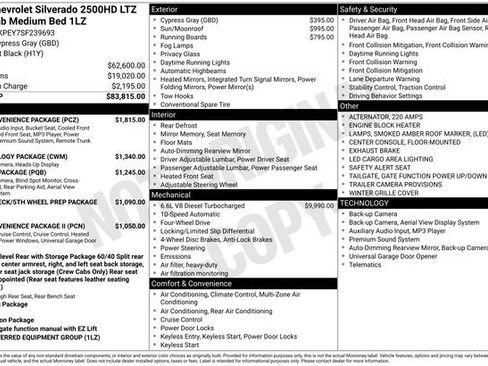 Used 2025 Chevrolet Silverado 2500 LTZ w/ LTZ Convenience Package image 7