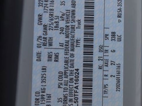 New 2026 Ford F150 XLT w/ Equipment Group 302A MID image 37