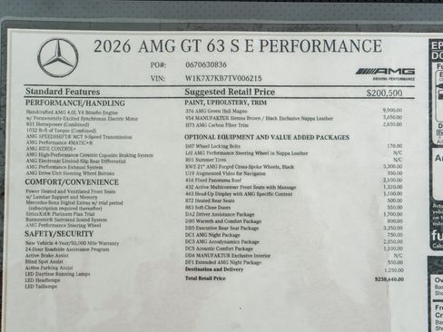 Used 2026 Mercedes-Benz AMG GT 63 S image 24