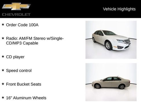Used 2012 Ford Fusion S FWD image 5