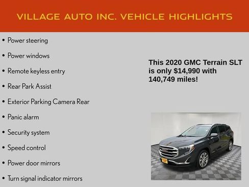 Used 2020 GMC Terrain SLT w/ Preferred Package AWD/4WD image 14