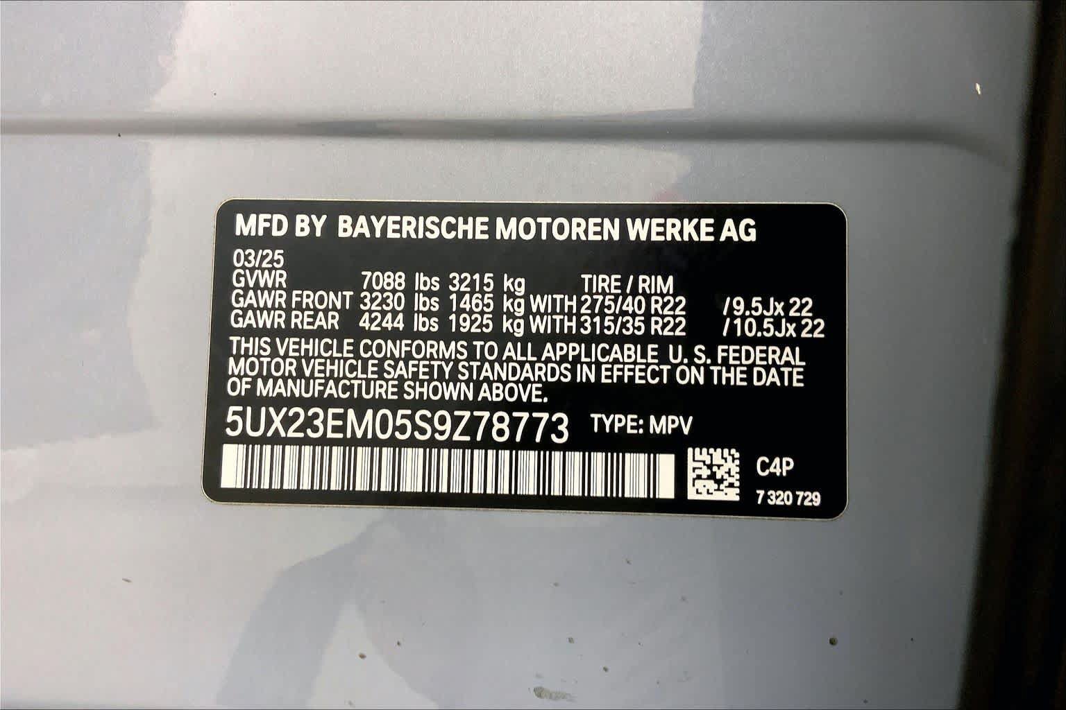 Used 2025 BMW X7 xDrive40i w/ Executive Package AWD/4WD image 36